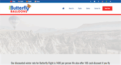 Desktop Screenshot of butterflyballoons.com